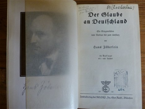 Boek: Der Glaube an Deutschland - 3