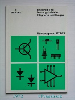[1972] IC 's, Einzel- und Leistungshalbleiter 1972/73, Siemens - 1