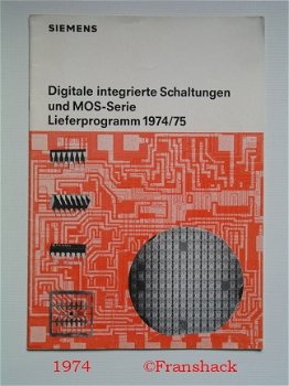 [1974] Digitale IC's und MOS-Serie, Siemens - 1