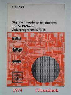 [1974] Digitale IC's und MOS-Serie, Siemens