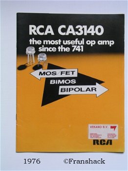 [1976] RCA CA3140 Introduction , RCA - 1