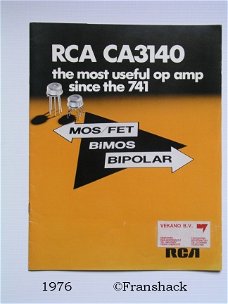 [1976] RCA CA3140 Introduction , RCA