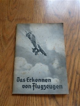 Brochure Das Erkennen von Flugzeugen wo2 - 1