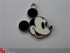Geëmailleerde bedel -  Mickey Mouse (kopje)