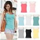 Womens Cotton Lace Hollow-Out Crochet Tank Tops Cami Shirt Sleeveless Solid BF4U, €4.61 - 1 - Thumbnail