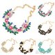 Womens Faceted Resin Beads Flowery Crystal Cluster Pendant Clavicle Necklace 1PC, €3.47 - 1 - Thumbnail