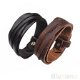 Unisex Multi Thong Braided Thin Genuine Leather Bracelet Wristband Hot Sale BF4U, €2.69 - 1 - Thumbnail