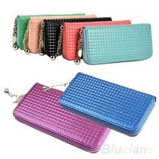 Fashion Women Luxury Zipper PU Leather Clutch Lady Long Handbag Wallet PurseBF4U, €5.87 - 1