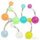 7Pcs Glow In The Dark Fluorescent Belly Button Navel Bar Rings Piercing BF4U, €1.01 - 1 - Thumbnail
