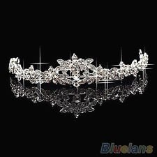 Chic Sparkly Crystal Rhinestone Crown Tiara Wedding Prom Bride's Headband BF4U, €2.40