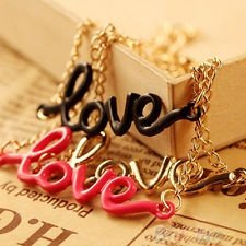 Fashion Womens Gold/ Silver/ Black Jewelry Cute Love Bracelet Anklet Chain BF4U, €0.99