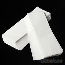 100X Skin Hair Removal Depilatory Wax Strip Salon Spa Non-Woven Paper Waxing New, €2.74 - 1