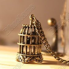 Metal Three-dimensional Cage Special Design Pendant Necklace Chain Clearance, €1.05