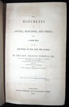 The Monuments of Assyria, Babylonia, and Persia 1859 Forster - 4