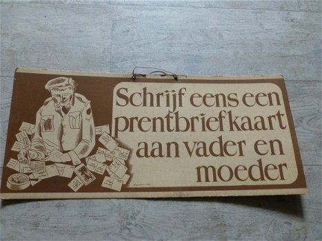 Vrij uniek! afm: 50 x22 cm porto koper - 1