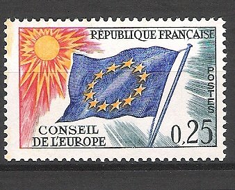 Frankrijk 1963-71 Conseil de l'Europe postfris S29 - 1