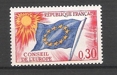 Frankrijk 1963-71 Conseil de l'Europe postfris S30 - 1