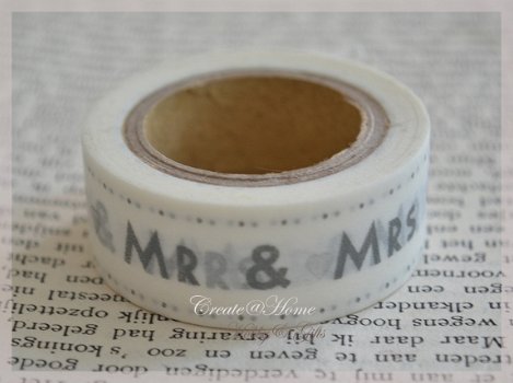 Masking tape Mr & Mrs - 1