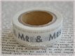 Masking tape Mr & Mrs - 1 - Thumbnail