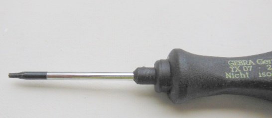 Gebra torx 07 - 3