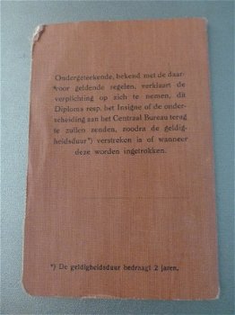 EHBO eenheidsdiploma 1941 - 4