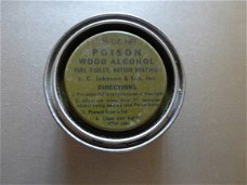 US Poison wood alcohol