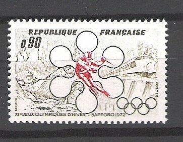 Frankrijk 1972 Jeux Olympiques Sapporo postfris - 1