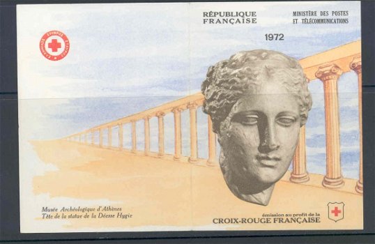 Frankrijk 1972 Postzegelboekje Rode Kruis postfris - 2