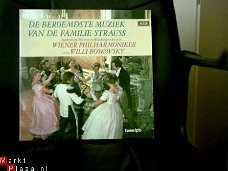 De Beroemdste MUZIEK van de Familie STRAUSS (dubbel LP)