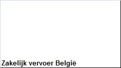 Zakelijk vervoer België - 1