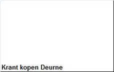 Krant kopen Deurne