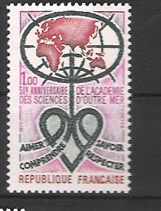 Frankrijk 1973 Academie des Sciences d'Outre-Mer postfris