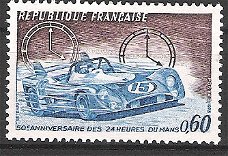 Frankrijk 1973 24 heures du Mans postfris