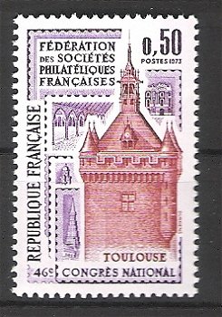 Frankrijk 1973 Congres philatelique Toulouse postfris - 1