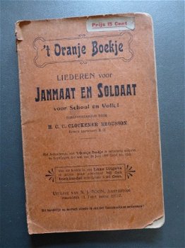 Ned. Soldaten lieder boekje wo1 - 1