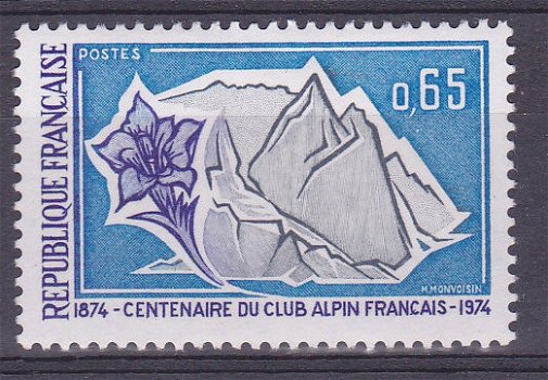 Frankrijk 1974 Cent. du club alpin français postfris - 1