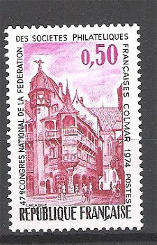 Frankrijk 1974 Congrés philatélique à Colmar postfris - 1