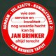 Sticker Jan Brinker Tapijt, Arnhem - 1 - Thumbnail