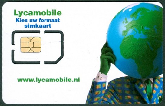 Telefoonkaart / simkaart Lycamobile - 1