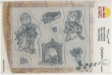 Clearstamp set Ollyfant Kerst