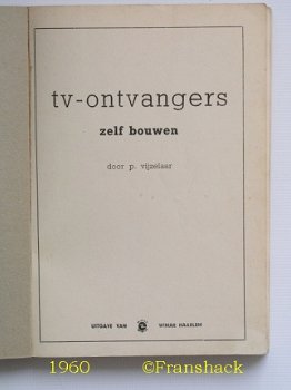 [1960] TV-ontvangers zelf bouwen, Vijzelaar, Wimar. - 2