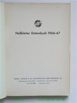[1966] Silizium Halbleiter, Datenbuch 1966/67, ECO - 2
