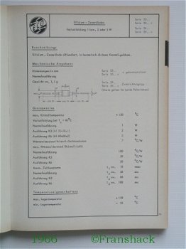 [1966] Silizium Halbleiter, Datenbuch 1966/67, ECO - 4