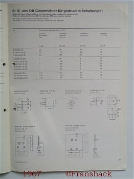 [1967] Silizium Halbleiter, Datenbuch 1967, ECO - 2