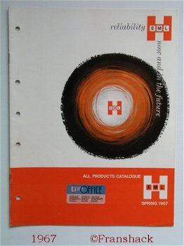 [1967] All Products Catalogue, Spring 1967, EML (EMIHUS) - 1