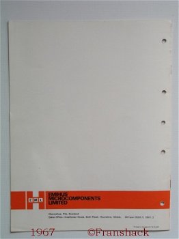 [1967] All Products Catalogue, Spring 1967, EML (EMIHUS) - 3