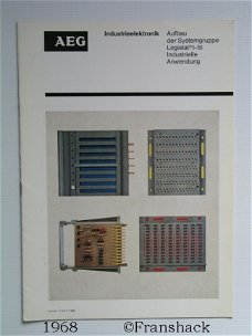 [1968] Logistat I-Si, Aufbau der Systemgruppe, AEG-Telefunken Industrieelektronik,