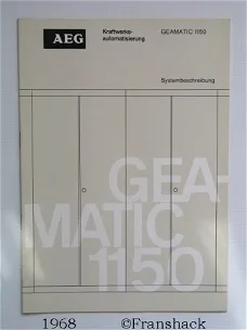 [1969] Geamatic 1150 Systembeschreibung, AEG-Telefunken