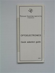 1970] Optoelectronics, Quick selection guide, Texas Instruments