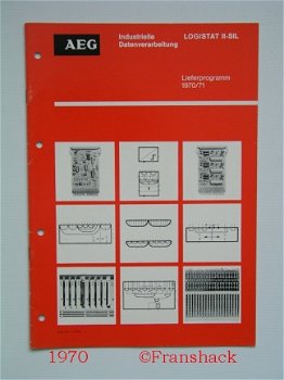 [1970] Logistat II-SiL, Lieferprogramm 1970/71, AEG-Telefunken - 1